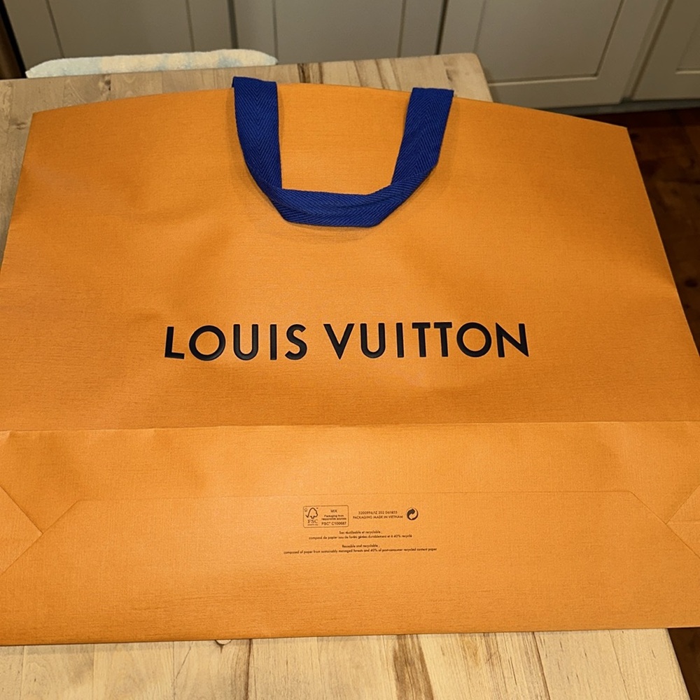 LOUIS VUITTON Shopping Bag—Envelope-Book-Ribbons - Picture 3 of 7